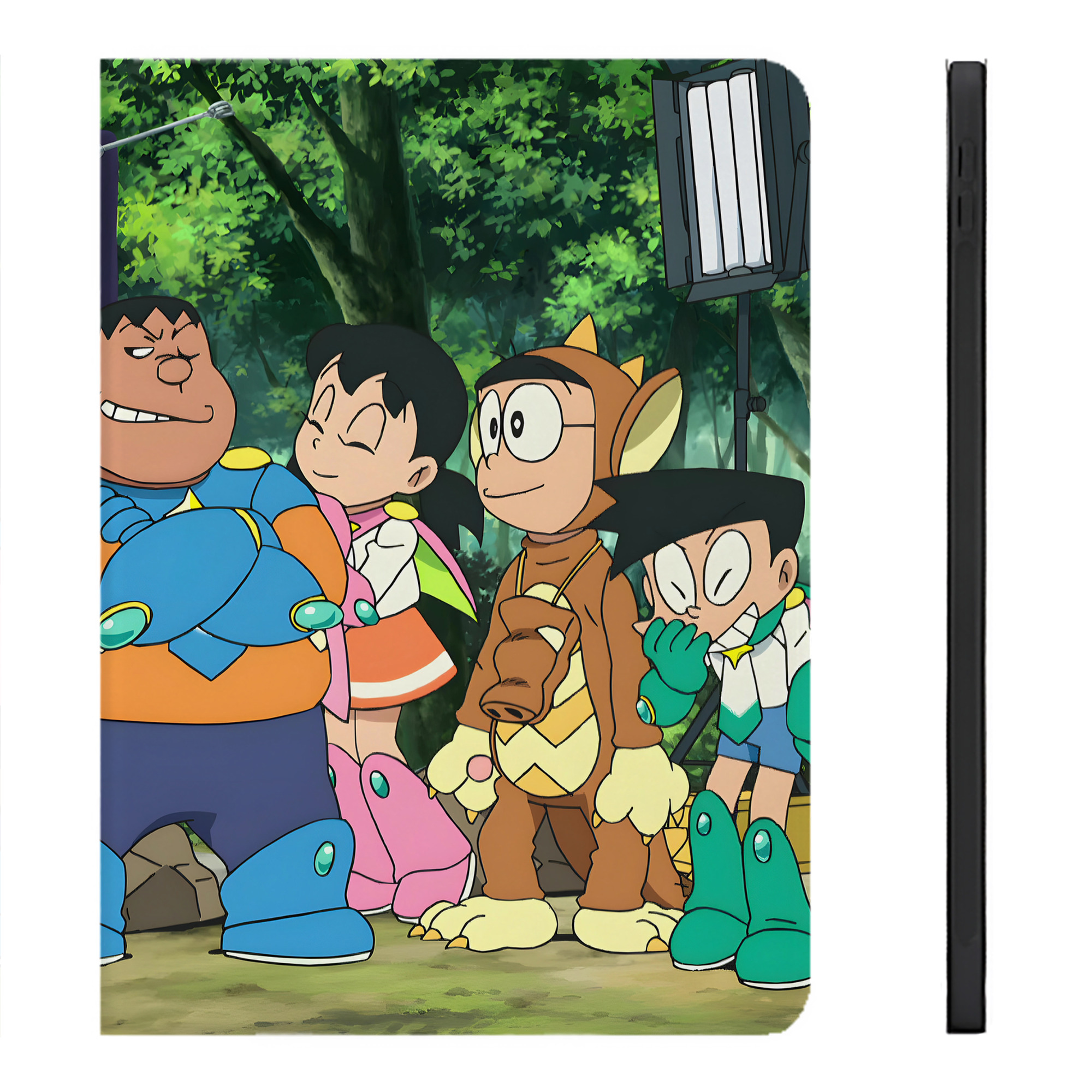 （画像用） ドラえもん Doraemon IPadケース ペンホルダー付き ブックスタイルデザイン